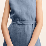 Posse - THEA TUNIC - STEEL BLUE