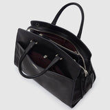Métier - Private Eye Buttery Nappa Black with Silver Hardware