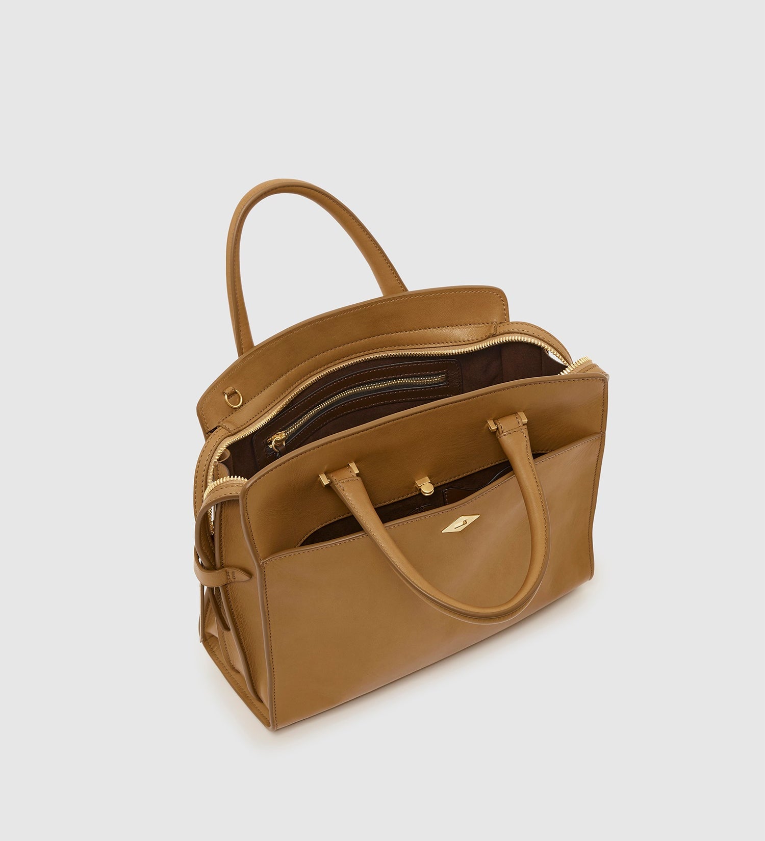 Metier - Private Eye Slim Nappa Caramel