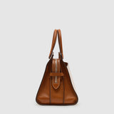 Métier - Private Eye Natural Linen and Buffalo Cognac