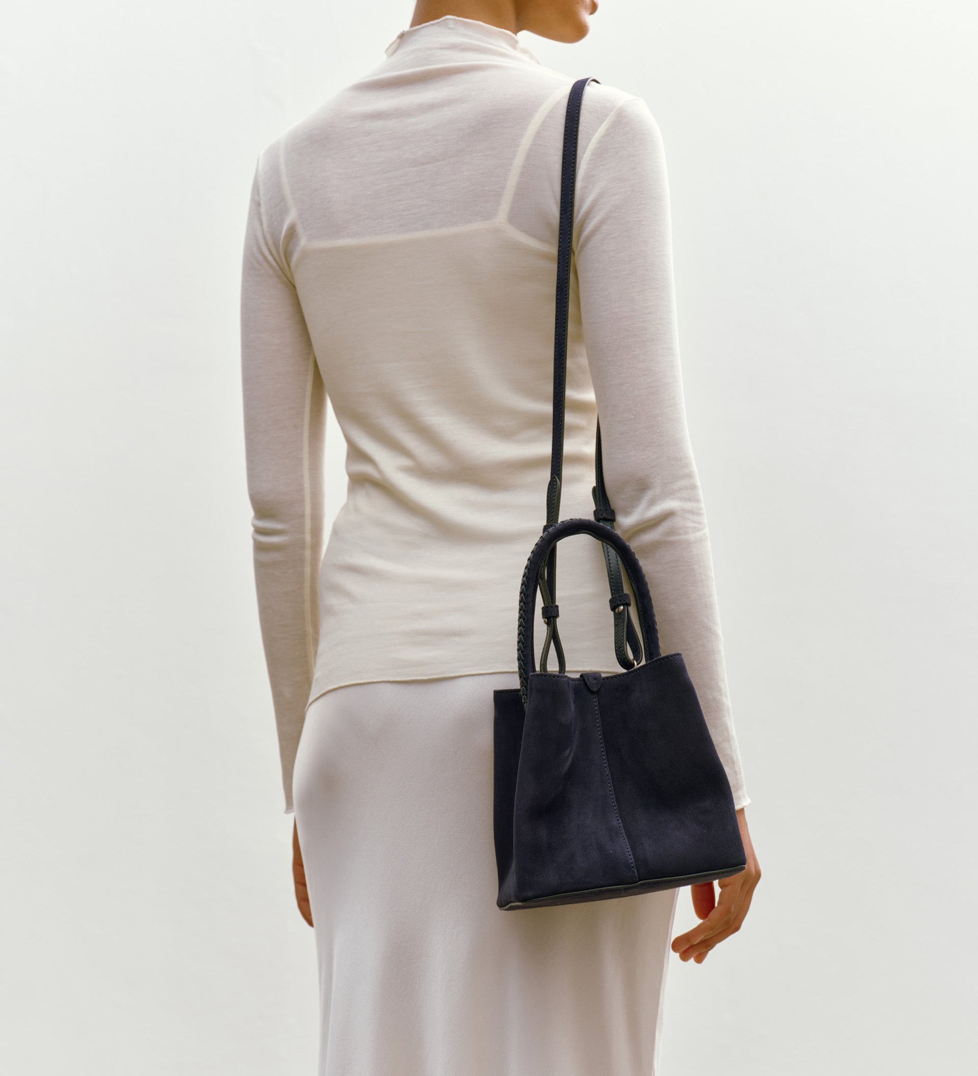 Metier - Vérité Mini Buttery Suede Midnight