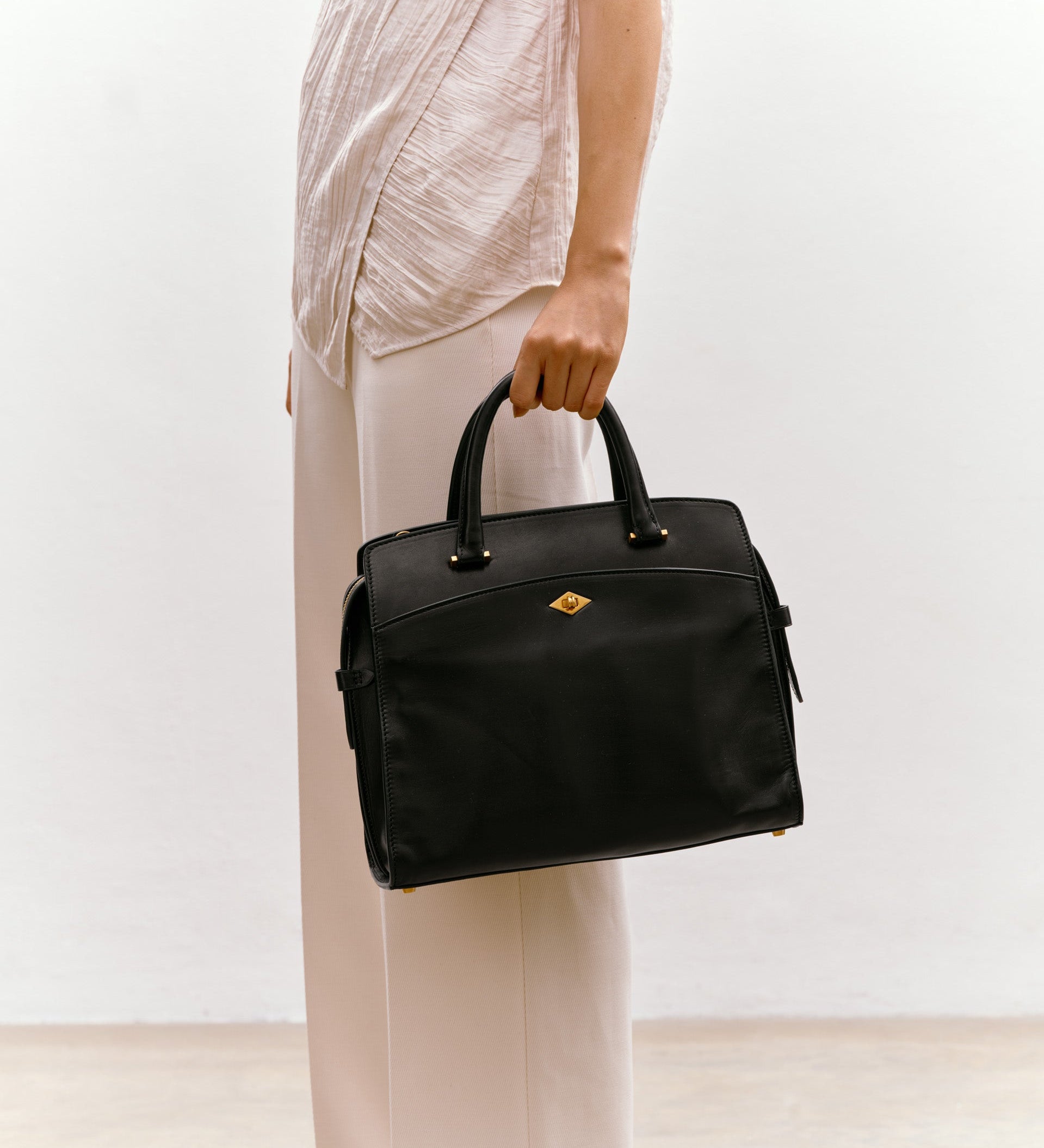 Metier - Private Eye Slim Nappa Black