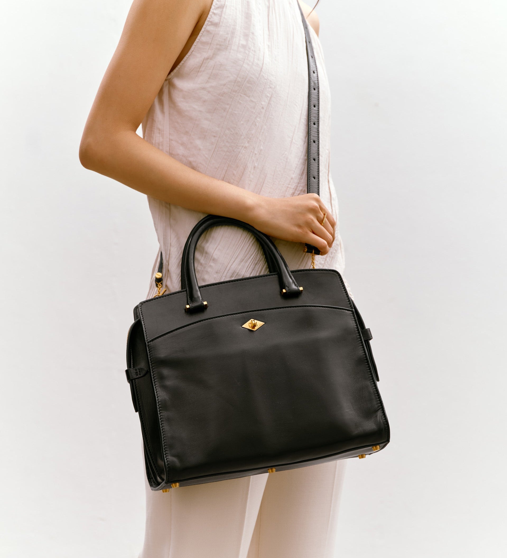 Metier - Private Eye Slim Nappa Black