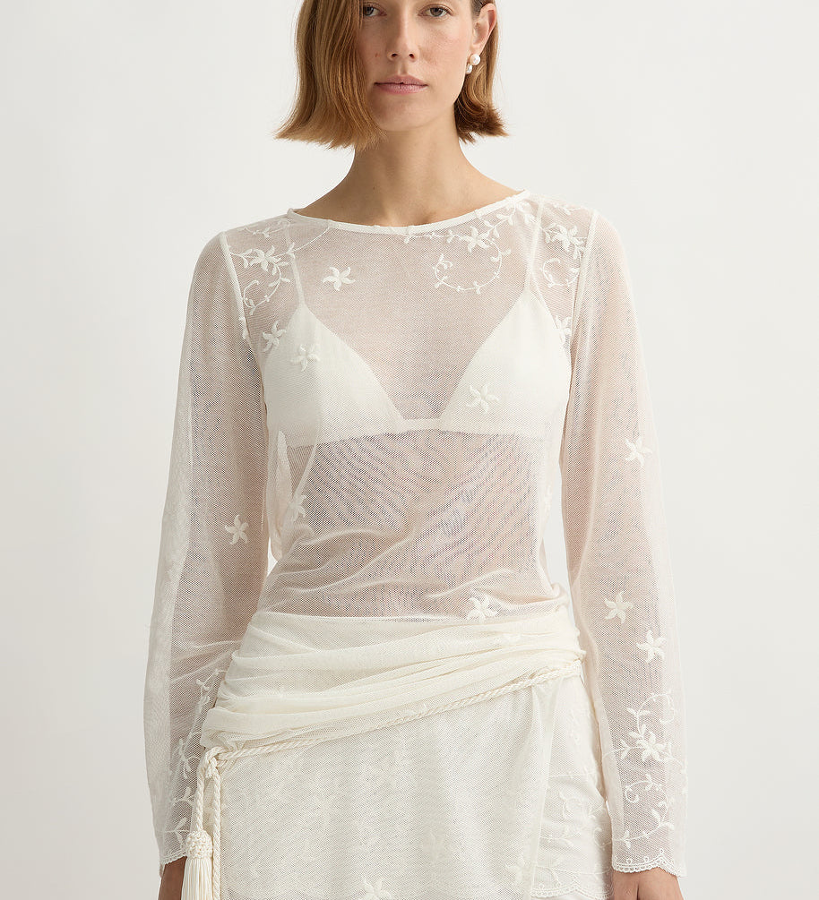 Posse - TASSEL BELT - CREAM