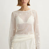 Posse - TASSEL BELT - CREAM