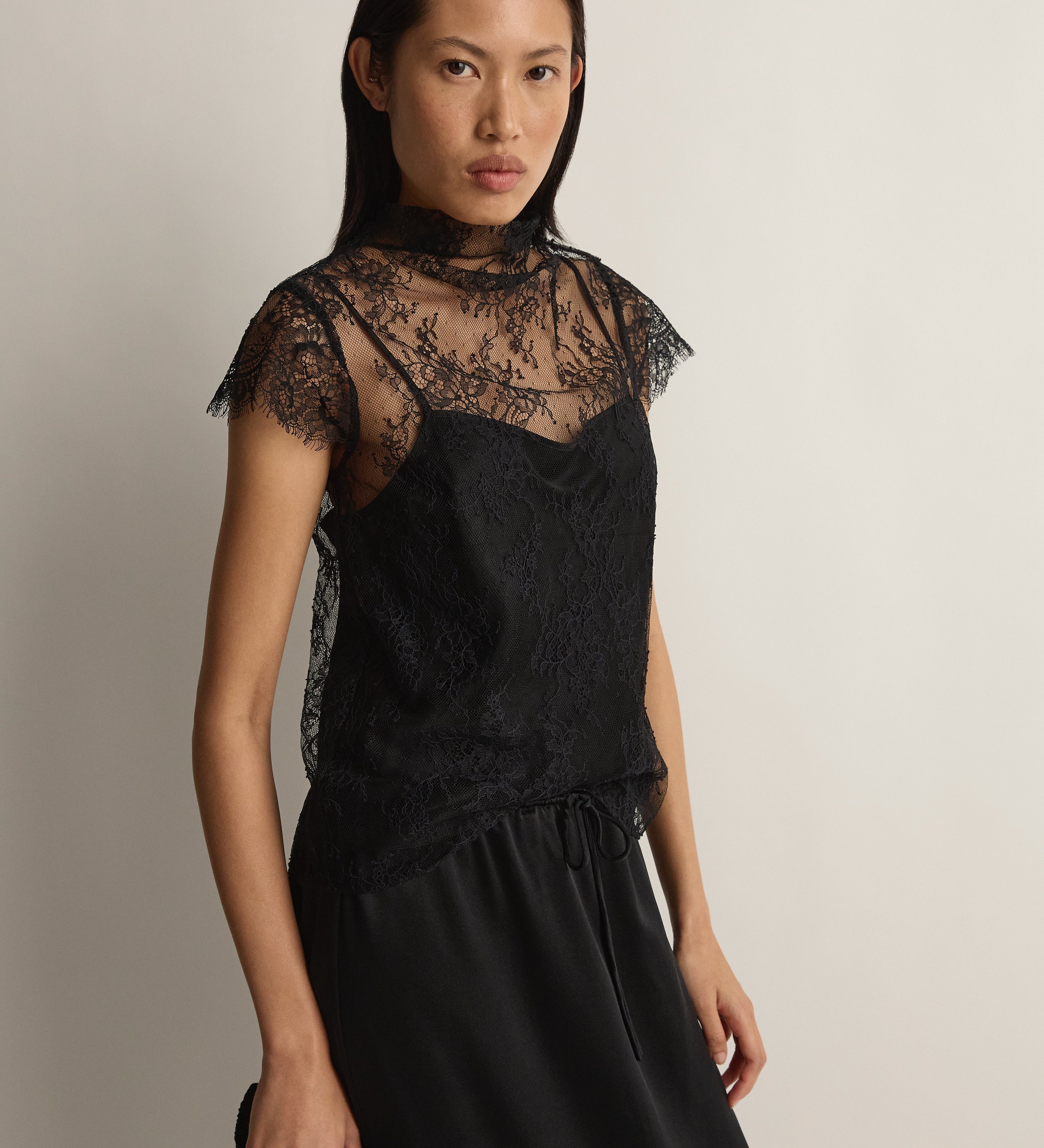 Posse - BLAKE LACE TEE