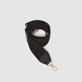 Metier - Webbing Strap Black With Gold Hardware