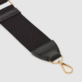 Metier - Webbing Strap Black With Gold Hardware