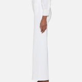 FRAME - Le Pixie Slim Palazzo Modernist Pocket -- White