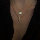 Kinn - Vintage Round Diamond Pendant