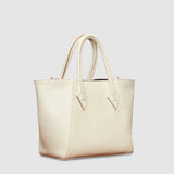 Métier - Vérité Medium Smooth Calfskin White Sand