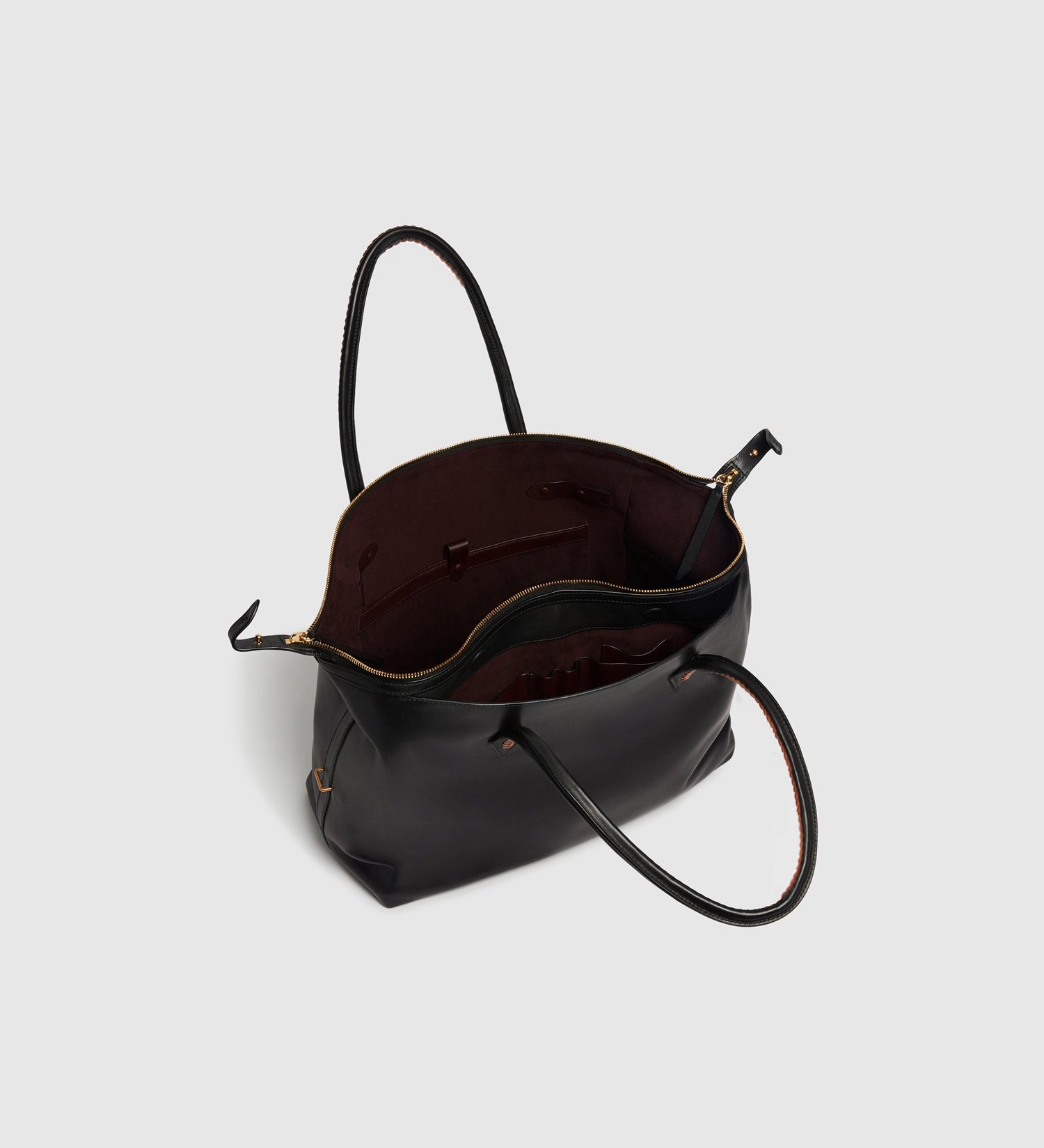 Metier - Vérité All Day Atelier Calfskin Black with Cognac