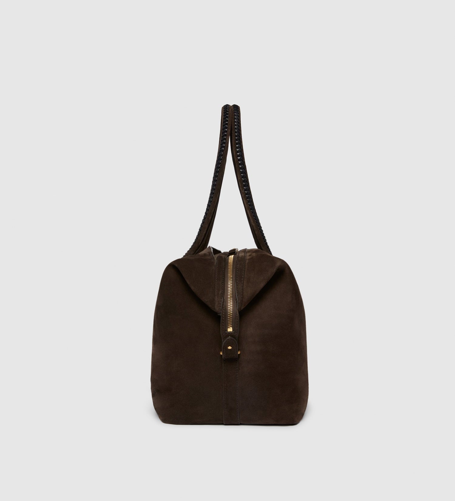 Metier - Vérité All Day Suede Chocolate and Smooth Calfskin Black