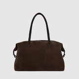 Metier - Vérité All Day Suede Chocolate and Smooth Calfskin Black
