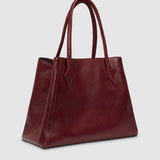 Métier - Vérité Collapsible Cabas Buffalo Dark Cherry