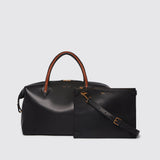 Métier - Vérité City Atelier Calfskin Black Cognac