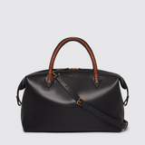 Métier - Vérité City Atelier Calfskin Black Cognac