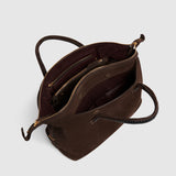 Métier - Vérité City Suede Chocolate and Elvis Black