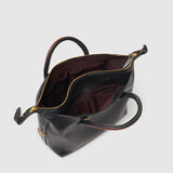 Métier - Vérité City Small Atelier Calfskin Black with Cognac