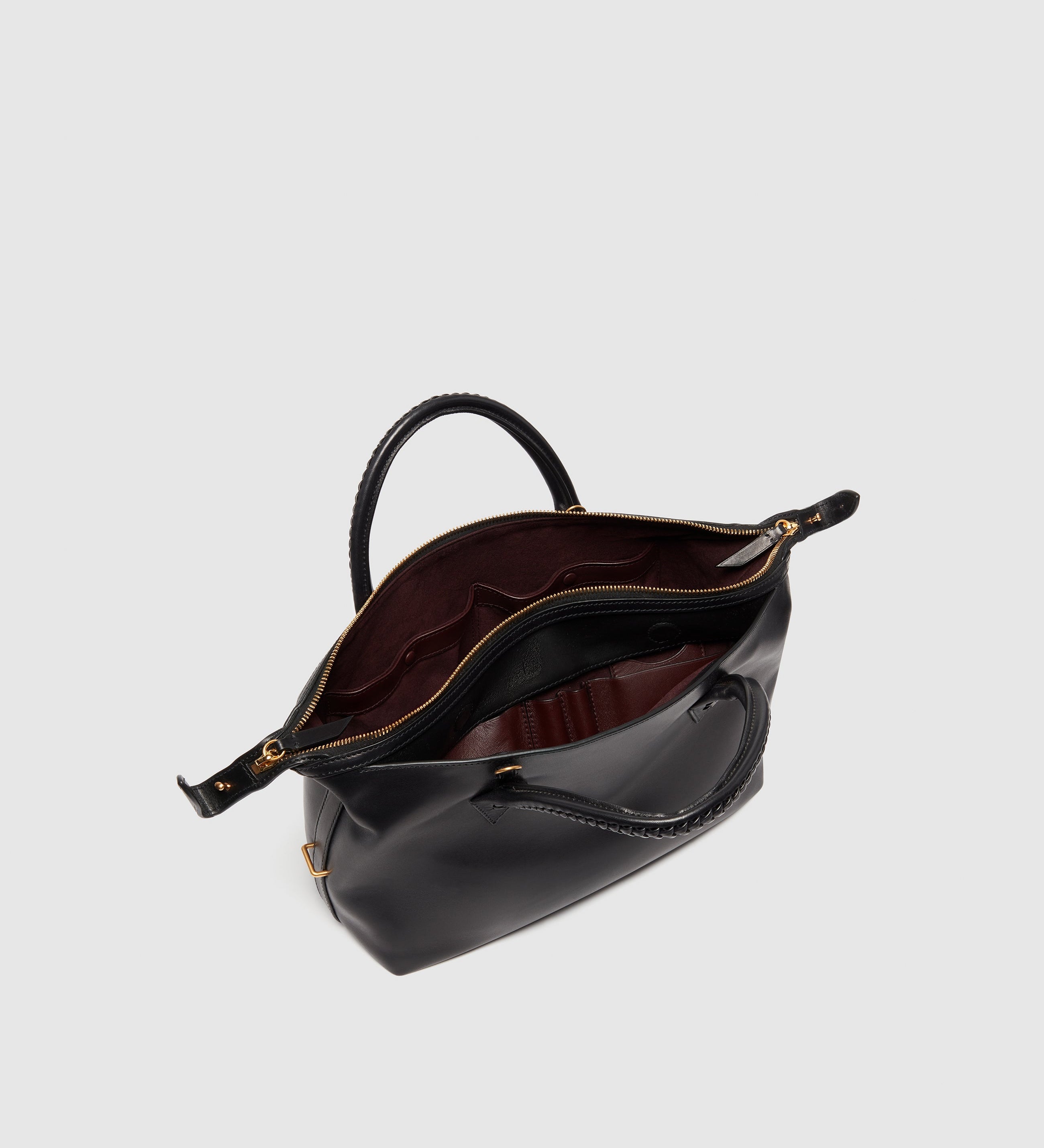 Metier - Vérité City Small Atelier Calfskin Black