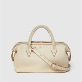 Métier - Vérité City Small Smooth Calfskin White Sand