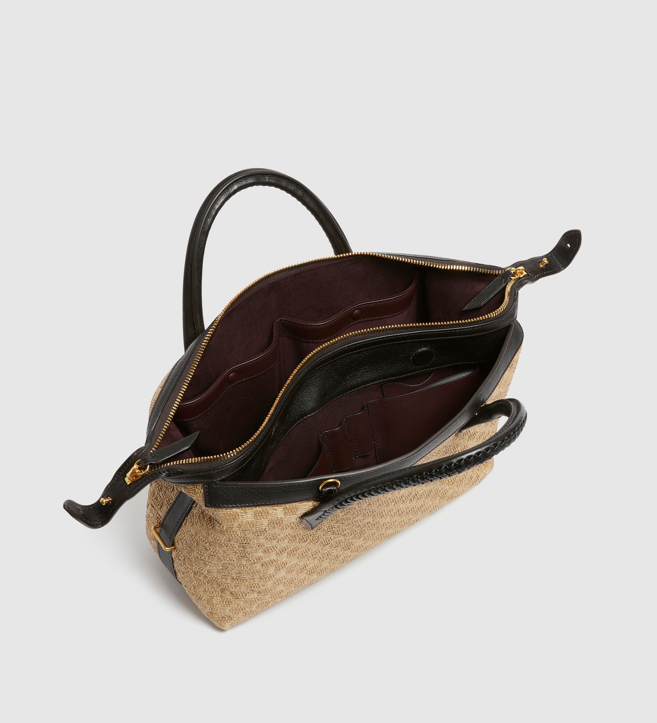 Metier - Vérité City Small Woven Fabric Sahara