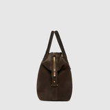 Métier - Vérité City Small Suede Chocolate and Elvis Black