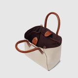 Métier - Vérité Medium Natural Linen with Cognac