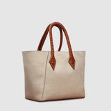 Métier - Vérité Medium Natural Linen with Cognac