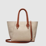 Métier - Vérité Medium Natural Linen with Cognac