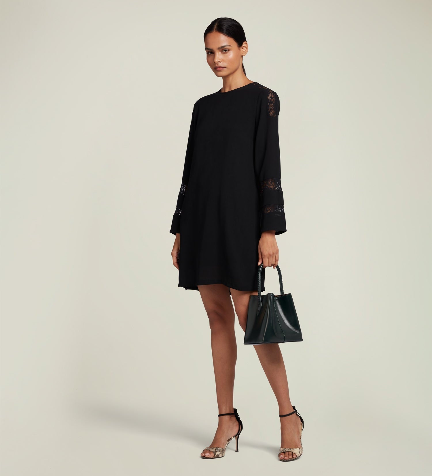 Metier - Vérité Mini Glossy Calfskin Forest Green