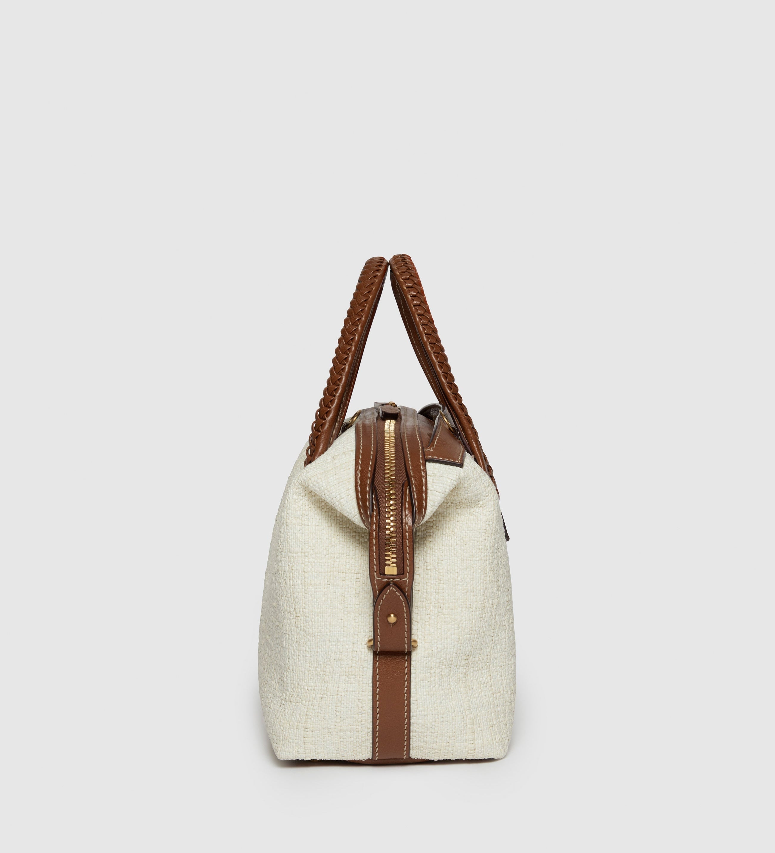 Metier - Vérité City Small Bouclé Fabric Cream