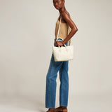 Métier - Vérité Medium Smooth Calfskin White Sand