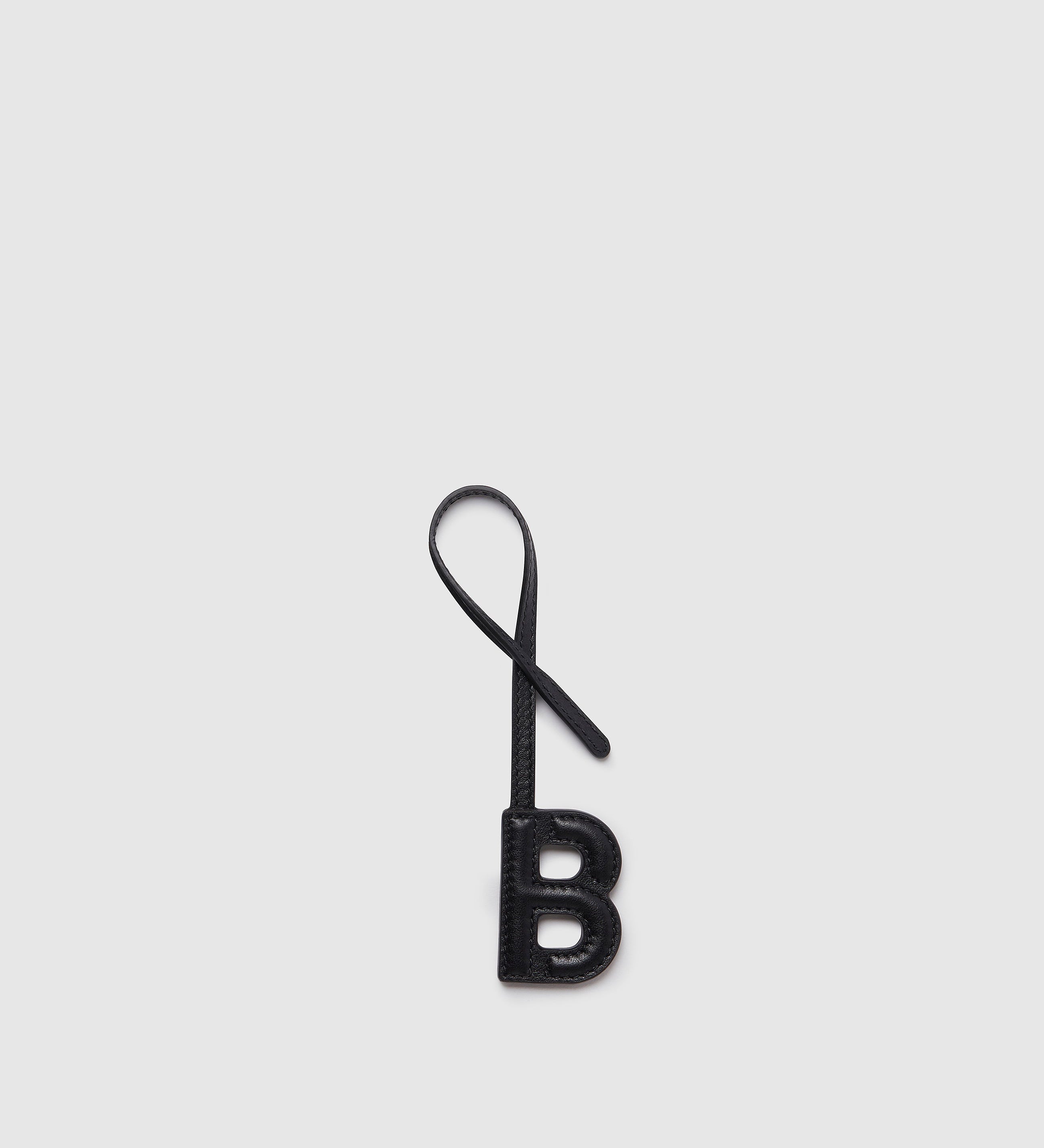 Metier - Personalisation Letter Charm Smooth Calfskin Black