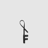 Metier - Personalisation Letter Charm Smooth Calfskin Black