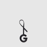 Metier - Personalisation Letter Charm Smooth Calfskin Black