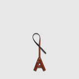 Metier - Personalisation Letter Charm Buffalo Cognac and Black with Salt Stitching