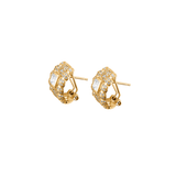 Dorsey - PETITE CRAWFORD EARRINGS IN LAB WHITE SAPPHIRE