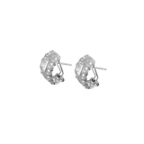 Dorsey - PETITE CRAWFORD EARRINGS IN LAB WHITE SAPPHIRE