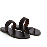 Ciao Lucia - K. Jacques x Ciao Lucia Dextra Brown Toe Ring Sandal