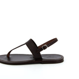 Ciao Lucia - K. Jacques x Ciao Lucia Desma Brown T - Strap Sandal