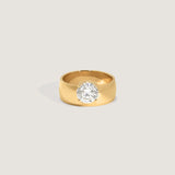 Kinn - Porter Cigar Band Ring Round Diamond