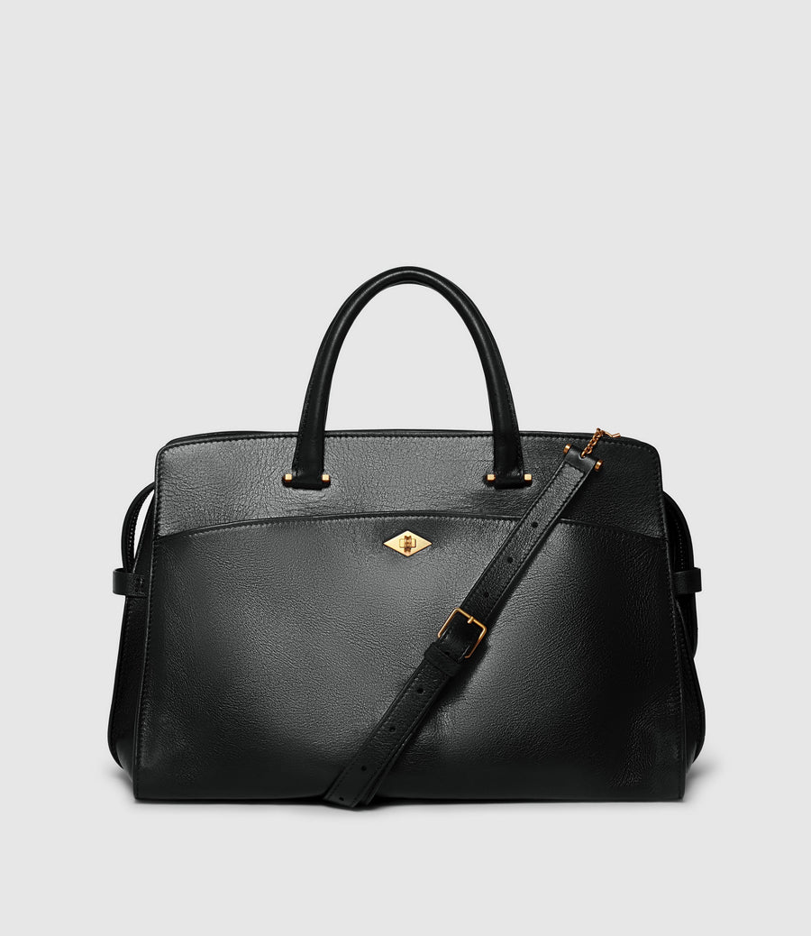 Métier Private Eye in black Elvis leather