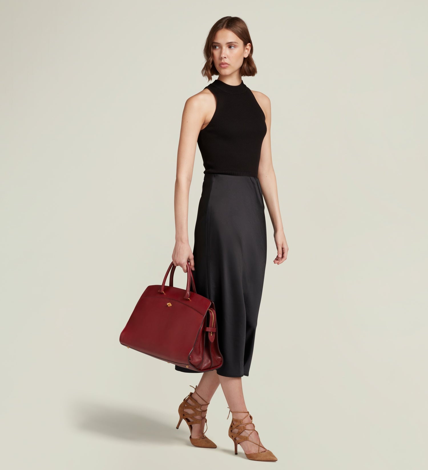Metier - Private Eye Large Buffalo Dark Cherry