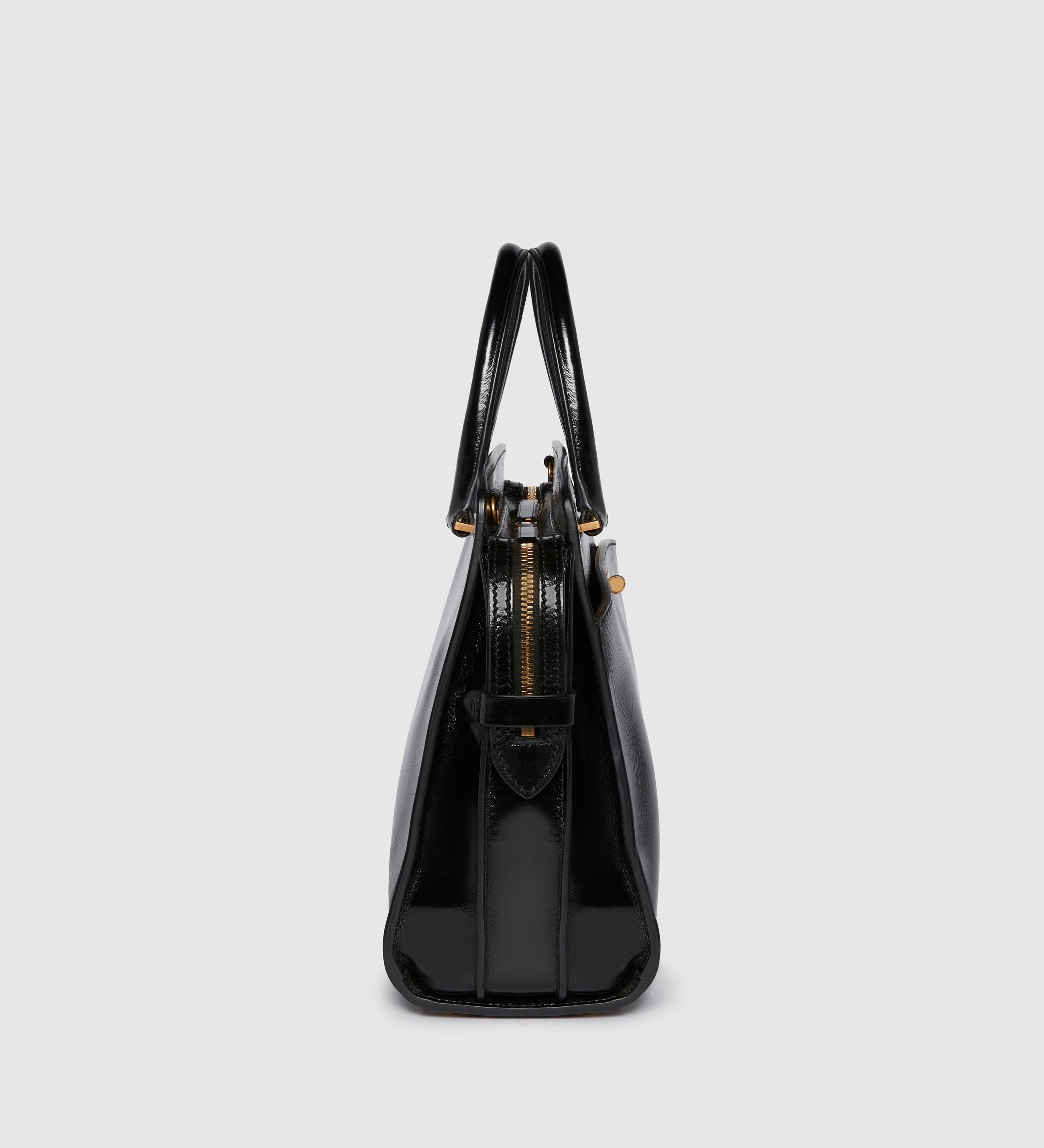 Metier - Private Eye Slim Glossy Calfskin Black