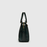 Metier - Private Eye Slim Glossy Calfskin Forest Green