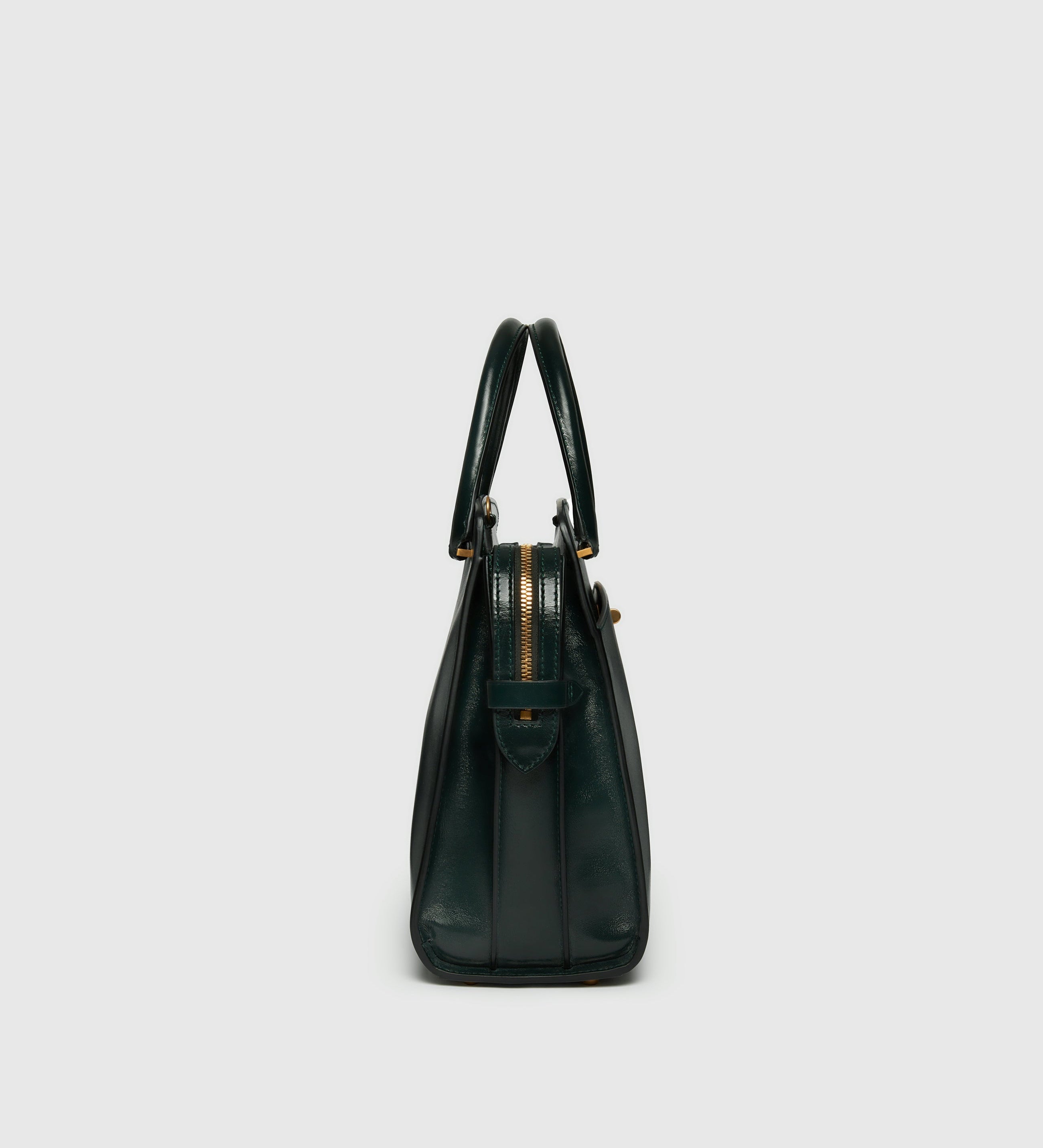 Metier - Private Eye Slim Glossy Calfskin Forest Green