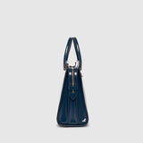 Metier - Private Eye Slim Glossy Calfskin Sapphire
