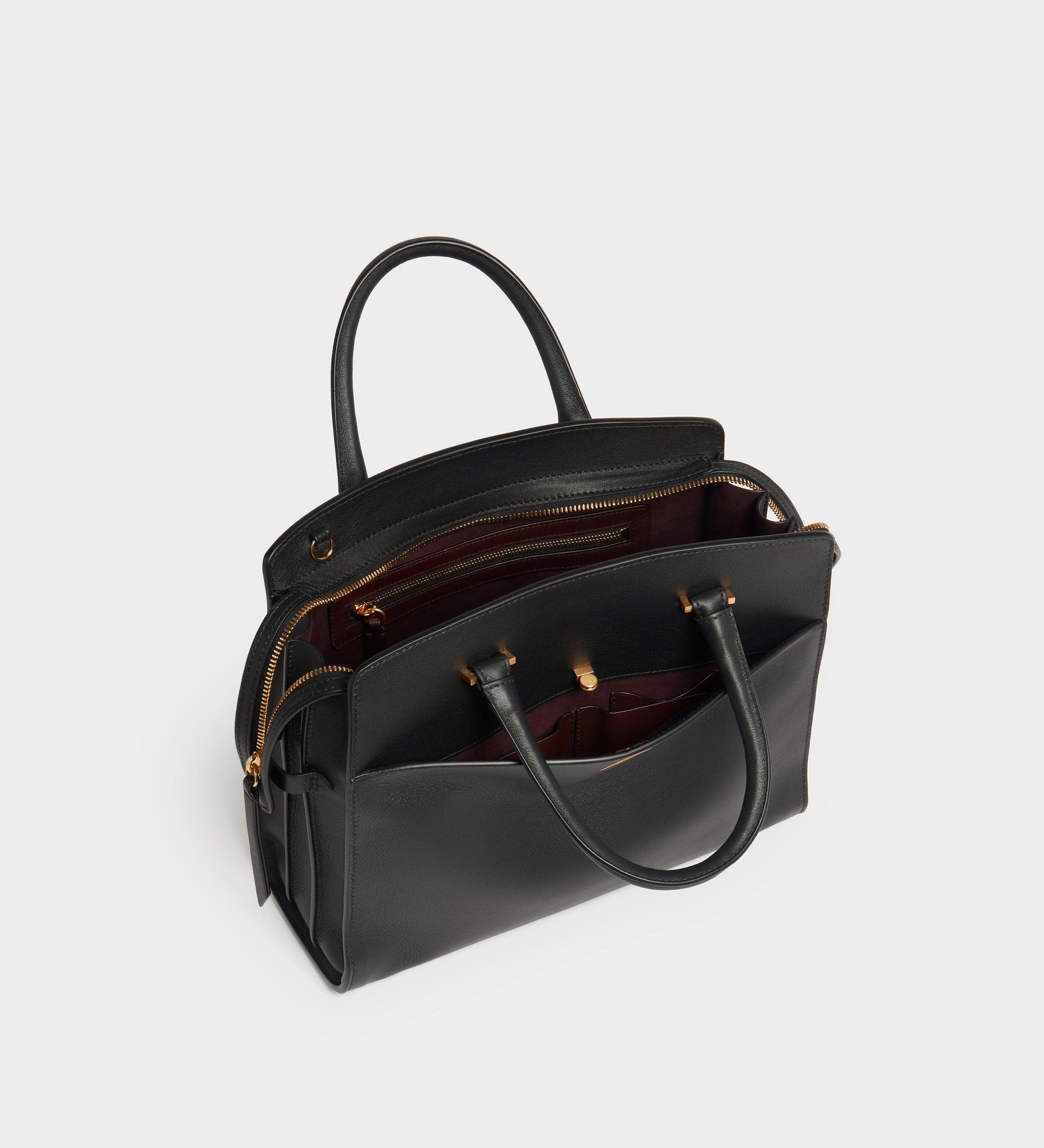 Metier - Private Eye Slim Smooth Calfskin Black