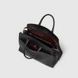 Métier - Private Eye Bag with Shoulder Strap Smooth Calfskin Black